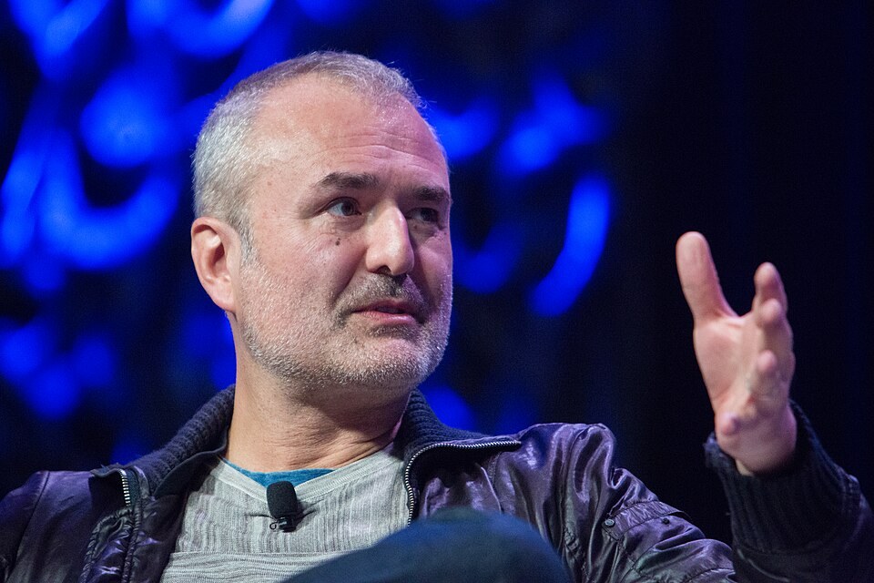 Gawker founder Nick Denton during the “Life after Gawker” session at SXSW, Austin, March 12, 2017.